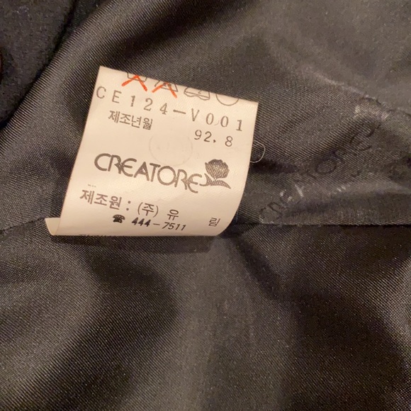 Creator fabulous black wool vest, size S - Picture 7 of 8